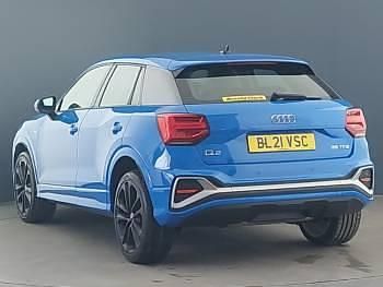 Used Audi Q2 S-Line 150 HP (110 kW) 2021 Blue SUV