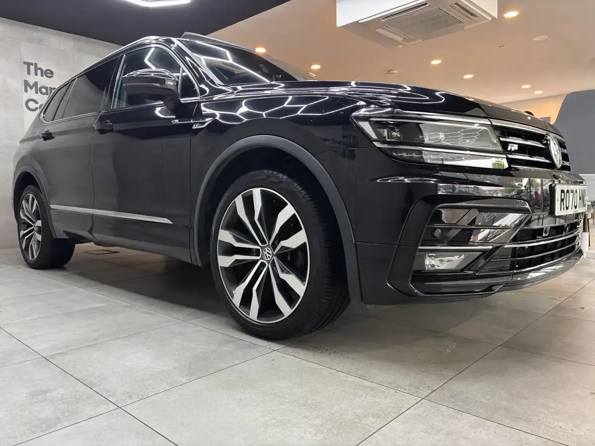 Used VW Tiguan Allspace R-line 150 HP (110 kW) 2020 Black SUV
