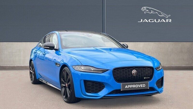 Blue Used 2020 Jaguar XE Sedan | £28,490 - Image 1/4