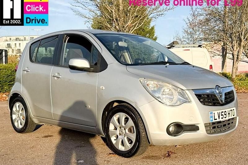 Silver Used 2009 Vauxhall Agila Design Edition Hatchback | £1,999 (Good price) - Image 1/1