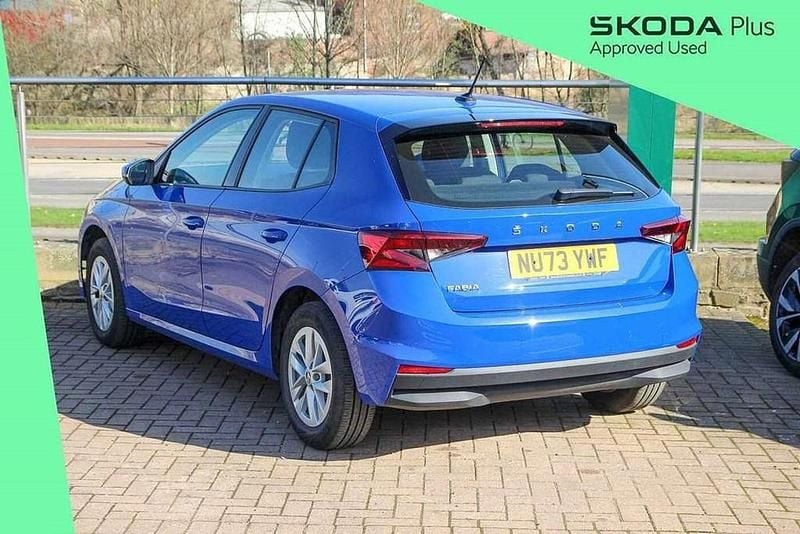Used Skoda Fabia Comfort 79 HP (58 kW) 2024 Energy blue Hatchback