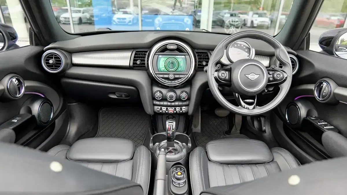 Used Mini Cooper S Cabriolet Exclusive 189 HP (139 kW) 2021 Blue Cabriolet
