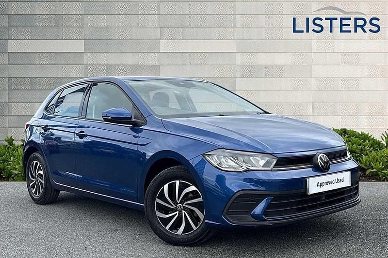 Blue Used 2023 VW Polo Life Hatchback | £16,495 (Fair price) - Image 1/4