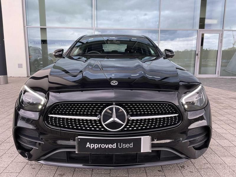 Used Mercedes E300 AMG line 2023 Black Sedan