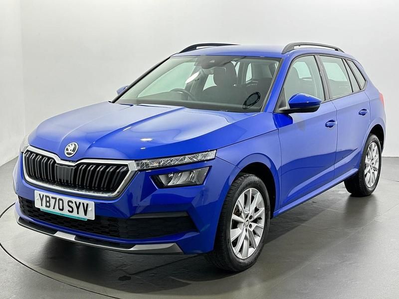 Used Skoda Kamiq SE 95 HP (69 kW) 2020 Blue SUV