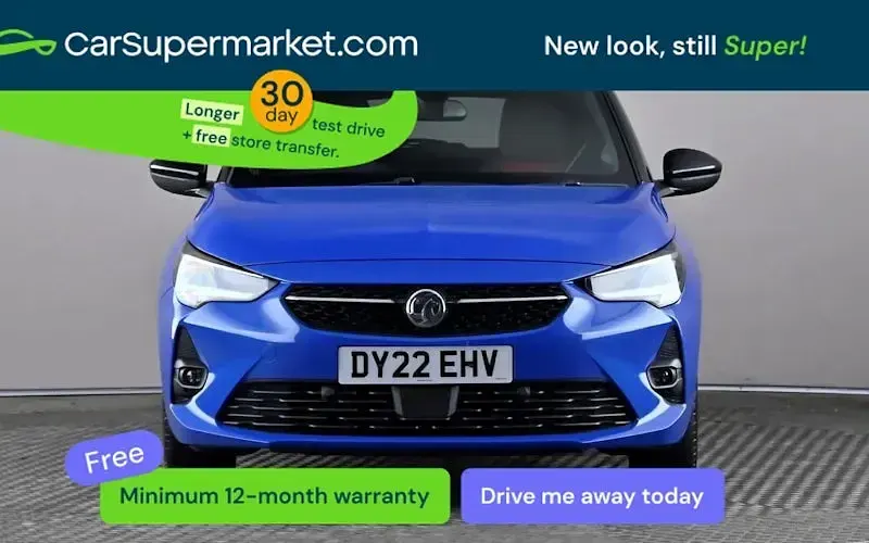 Second-hand Vauxhall Corsa Edition 131 CP (96 kW) 2022 Albastru Hatchback