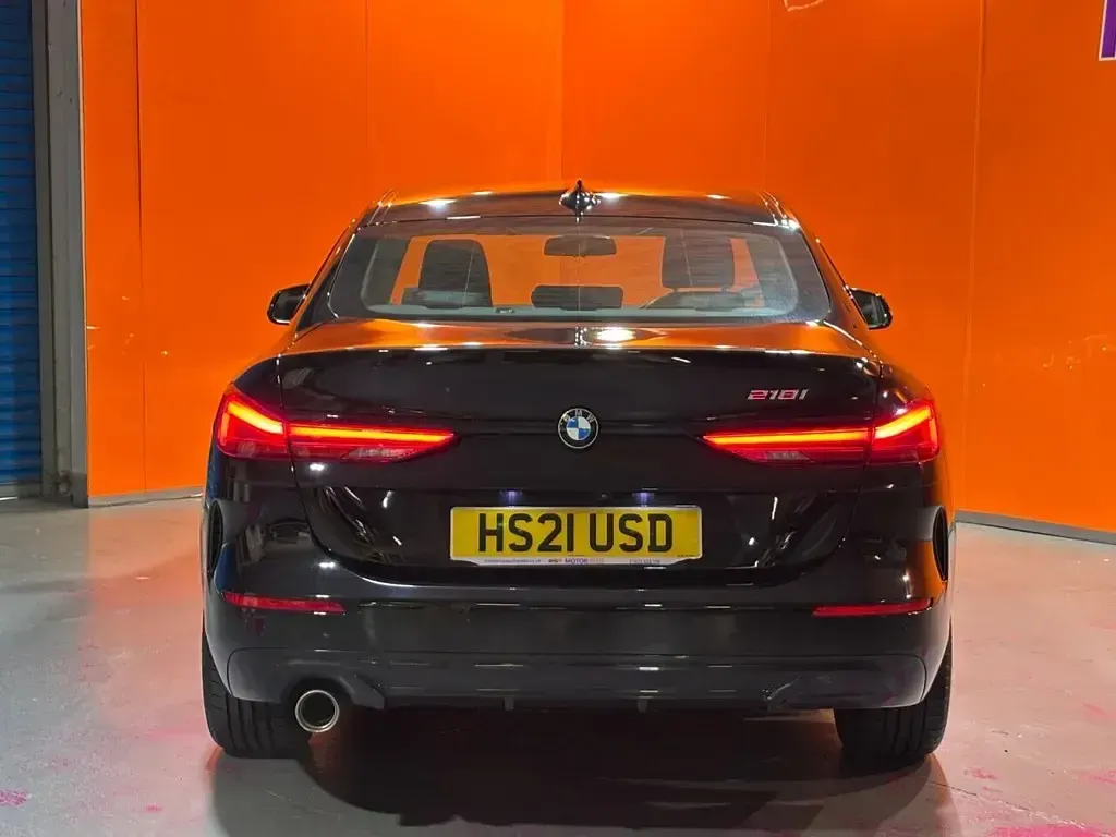 Used BMW 218 Gran Coupé Sport Line 136 HP (100 kW) 2021 Black Coupe