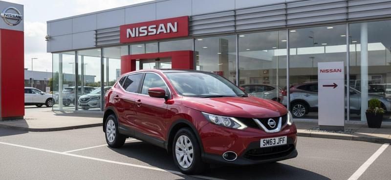 Used Nissan Qashqai Acenta Premium 115 HP (84 kW) 2014 Red SUV