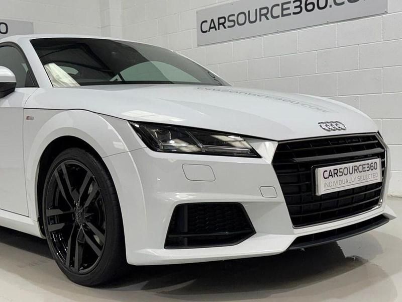 Used Audi TTS S-Line 230 HP (169 kW) 2016 White Coupe