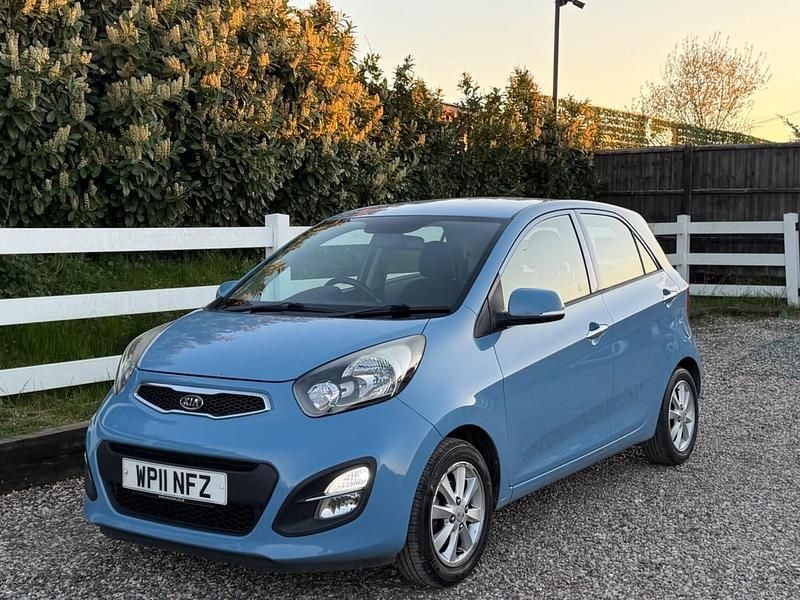 Used Kia Picanto 2011 Blue Hatchback