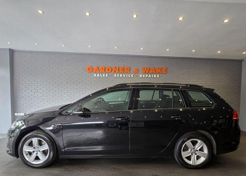 Black Used 2016 VW Golf VII Edition Estate | £7,995 (Fair price) - Image 1/4