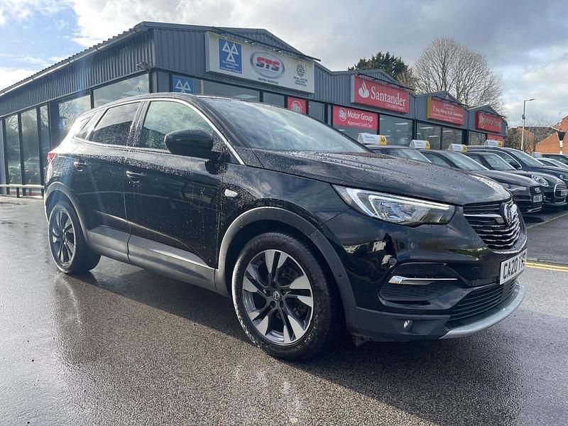 Used Vauxhall Grandland X 130 HP (95 kW) 2020 Black SUV