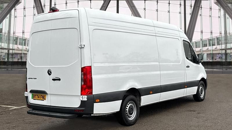 Begagnad Mercedes E-Sprinter 100 kW (136 HK) 2025 Vit Van
