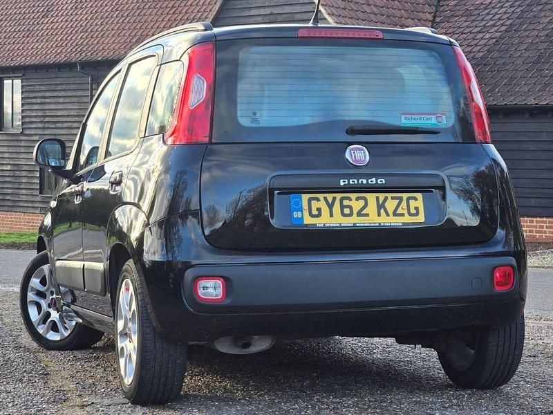 Used Fiat Panda Lounge 69 HP (50 kW) 2012 Black Hatchback