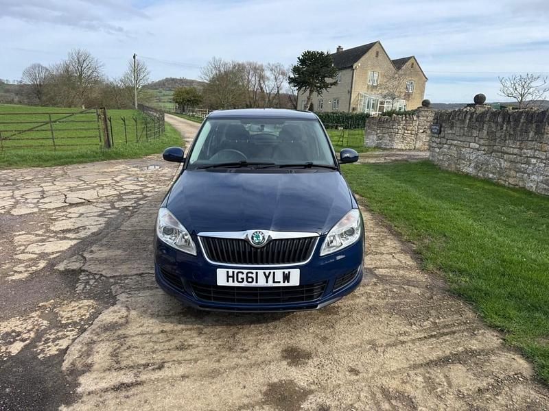 Used Skoda Fabia SE 2012 Blue Hatchback