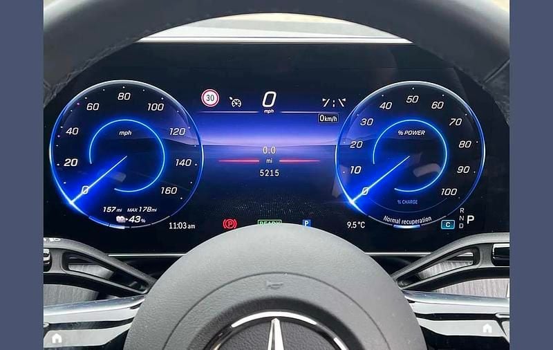 Used Mercedes EQE350 AMG line 214 kW (292 HP) 2025 Silver Sedan