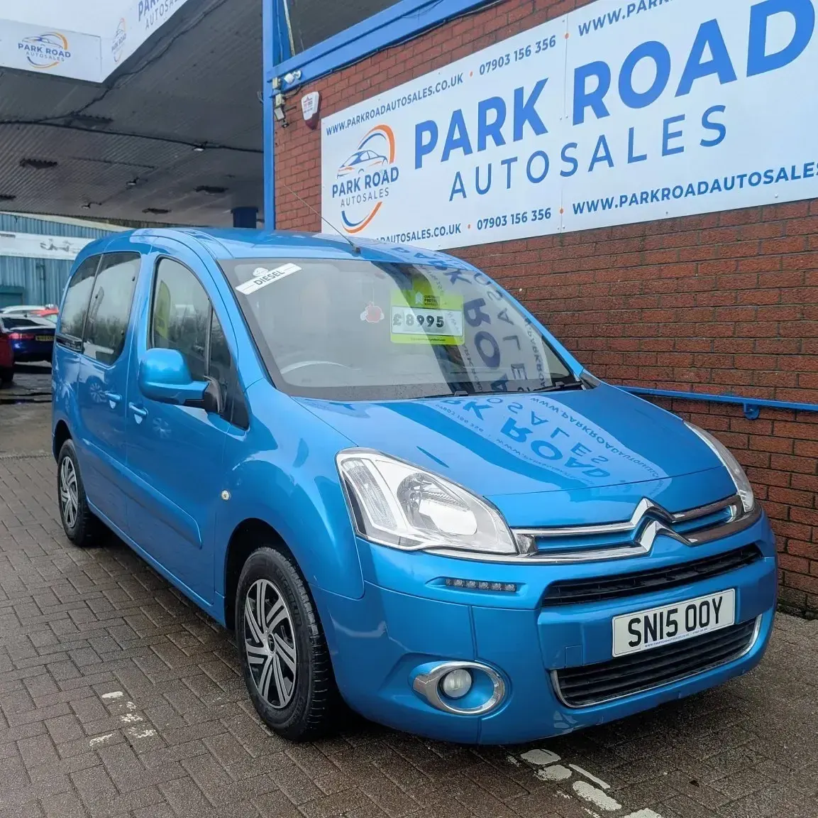 Używany Citroën Berlingo VTR Sport 2015 Niebieski Minivan