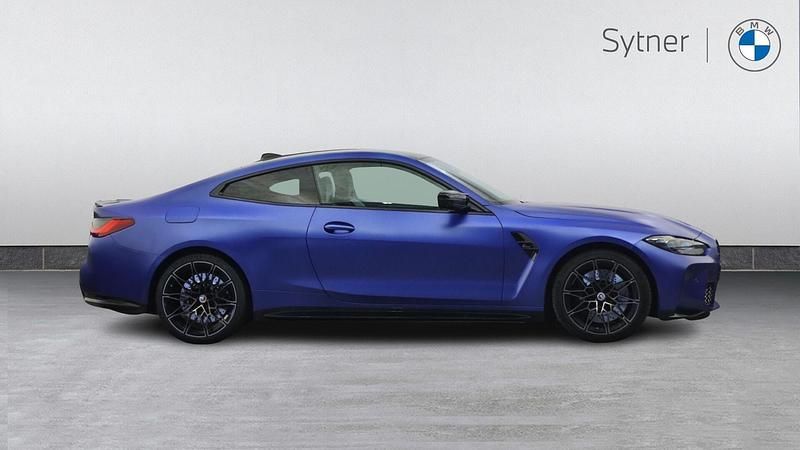 Used BMW M4 Competition Edition 510 HP (375 kW) 2022 Frozen portimao blue metallic Coupe