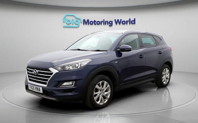 Used Hyundai Tucson SE 116 HP (85 kW) 2020 Blue SUV
