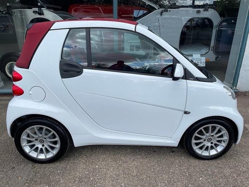Used Smart ForTwo Cabrio Passion 71 HP (52 kW) 2012 White Cabriolet