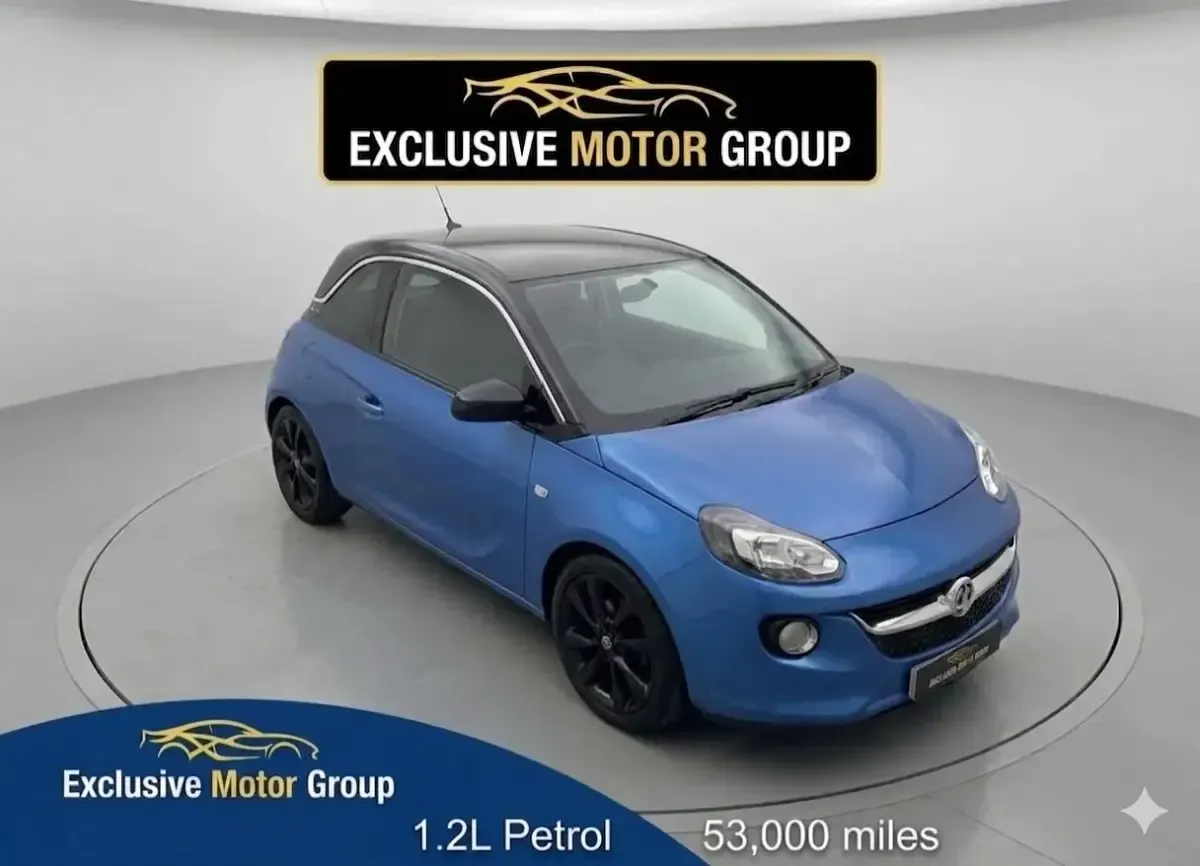 Begagnad Vauxhall Adam 2019 Blå Halvkombi