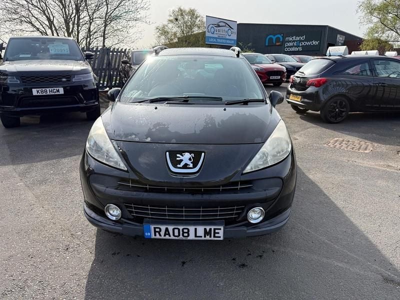Used Peugeot 207 Outdoor Outdoor 90 HP (66 kW) 2008 Black Estate