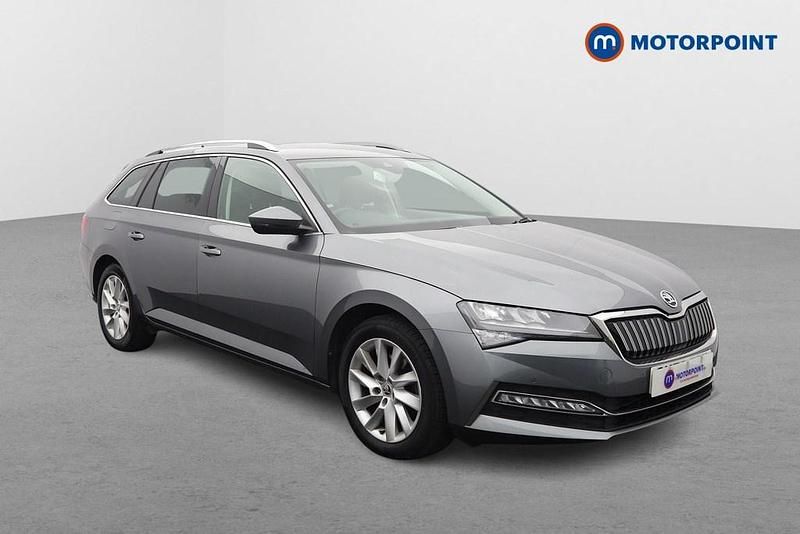 Grey Used 2023 Skoda Superb SE Technology Estate | £20,049 (Fair price) - Image 1/4
