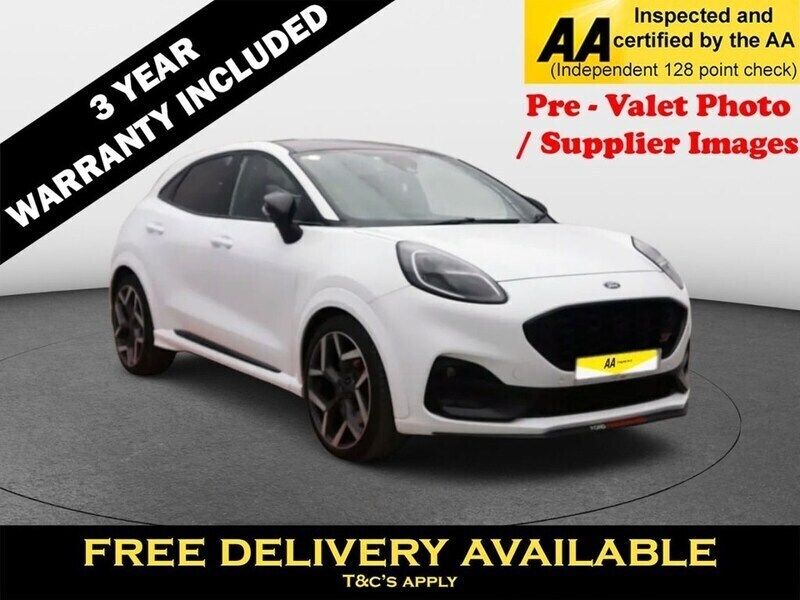 White Used 2021 Ford Puma ST SUV | £16,195 (Fair price) - Image 1/3