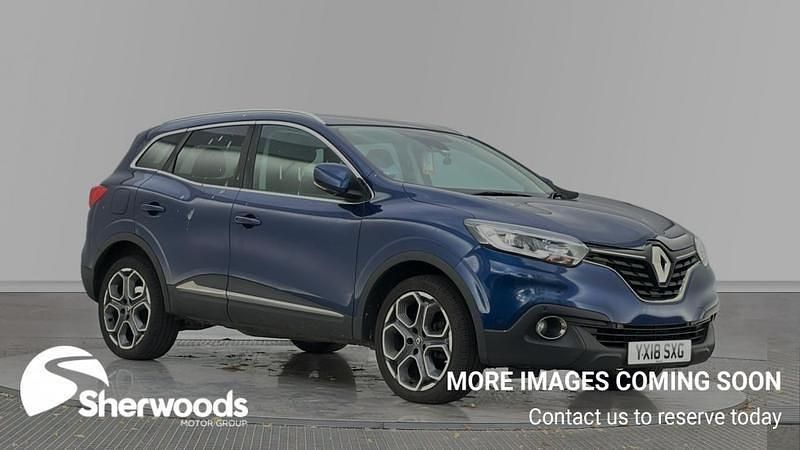 Blue Used 2018 Renault Kadjar Dynamique SUV | £7,499 (Fair price) - Image 1/4