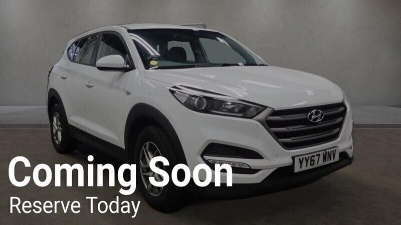 White Used 2018 Hyundai Tucson SUV | £7,097 (Good price) - Image 1/4