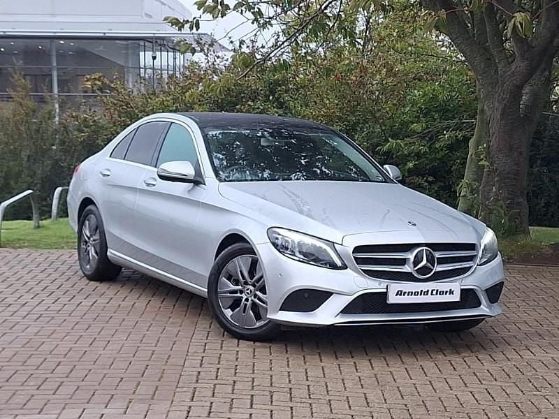Silver Used 2018 Mercedes C200 Premium Plus Coupe | £18,998 (Fair price) - Image 1/4