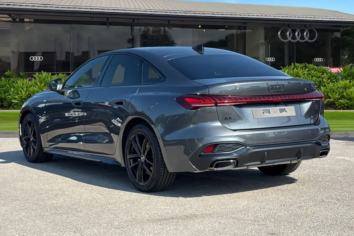 New Audi A5 Black Edition 2026 Grey Hatchback