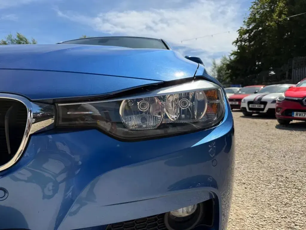 Used BMW 330 M Sport 254 HP (186 kW) 2015 Blue Sedan