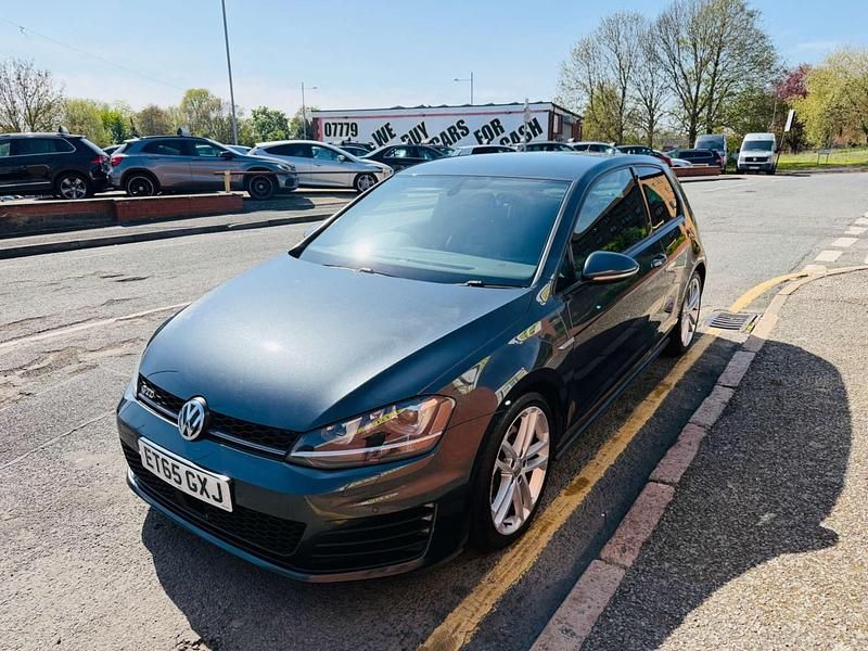 Begagnad VW Golf VII GTD 2016 Grå Halvkombi