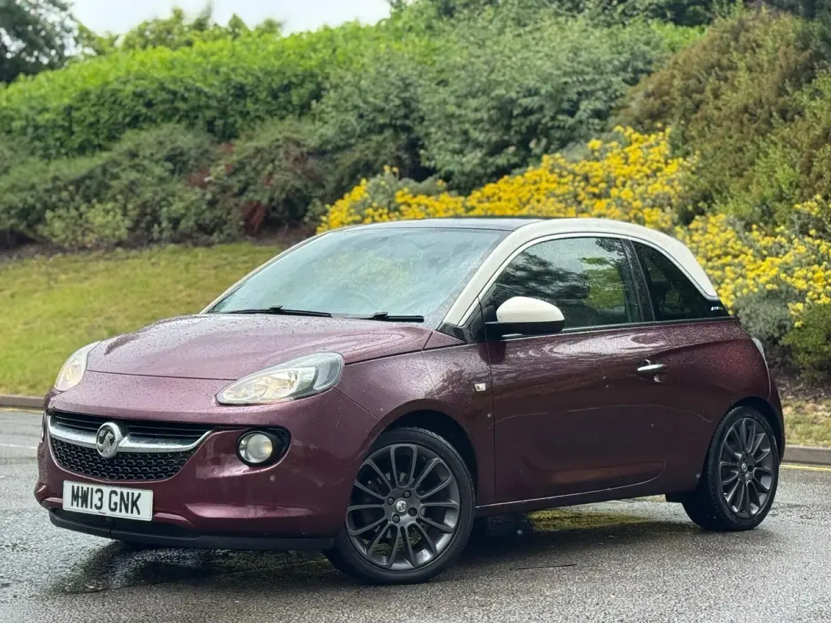 Used Vauxhall Adam Glam 100 HP (73 kW) 2013 Red Hatchback