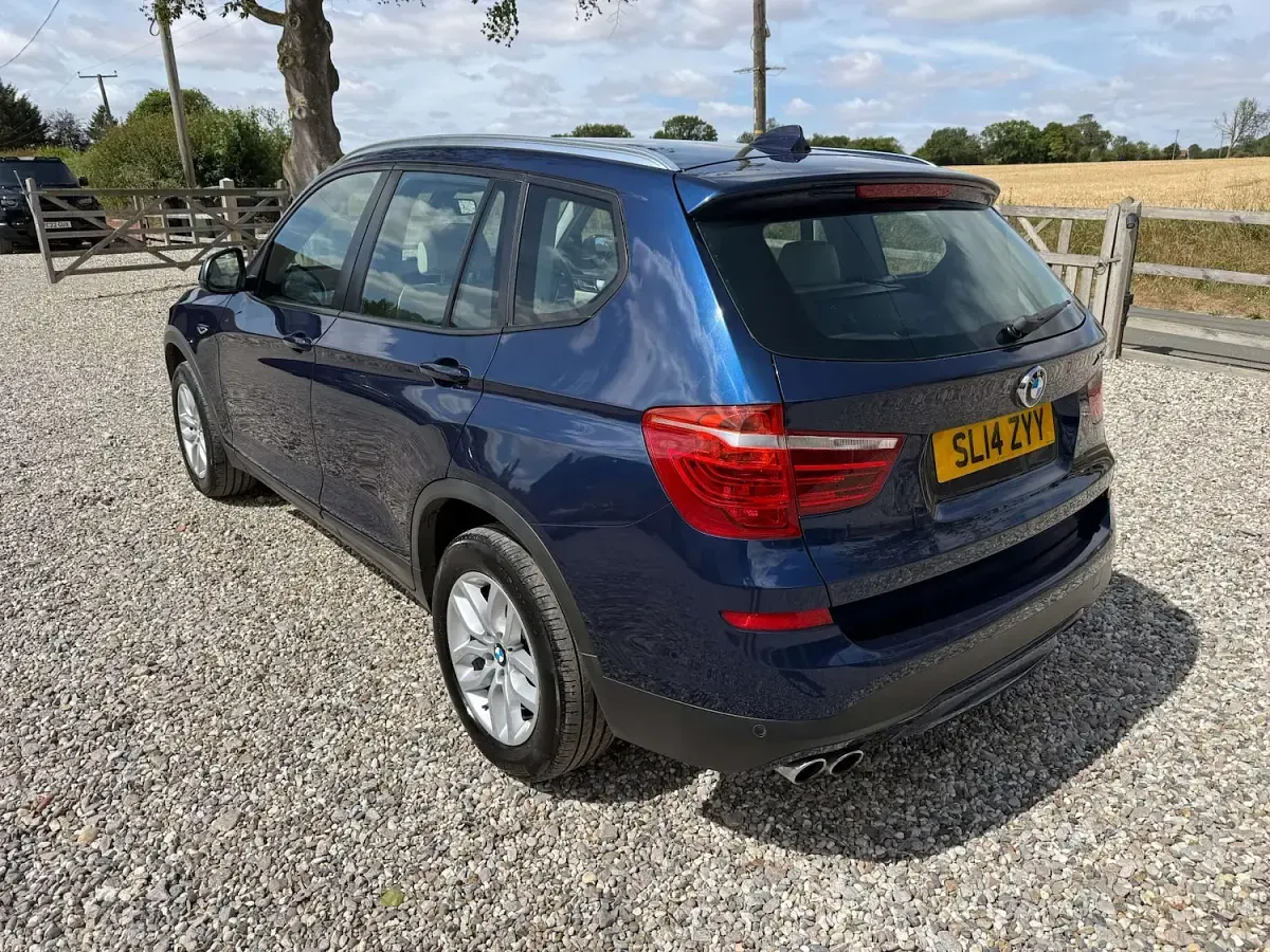 Used BMW X3 Luxury Line 2014 Blue SUV