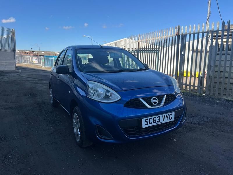 Blue Used 2014 Nissan Micra Visia Hatchback | £2,950 (Good price) - Image 1/4