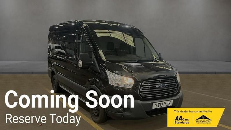 Used Ford Transit Trend 125 HP (91 kW) 2017 Black Van