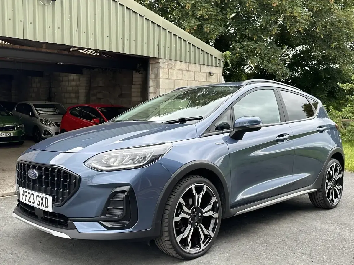Used Ford Fiesta Active X 2023 Blue Hatchback