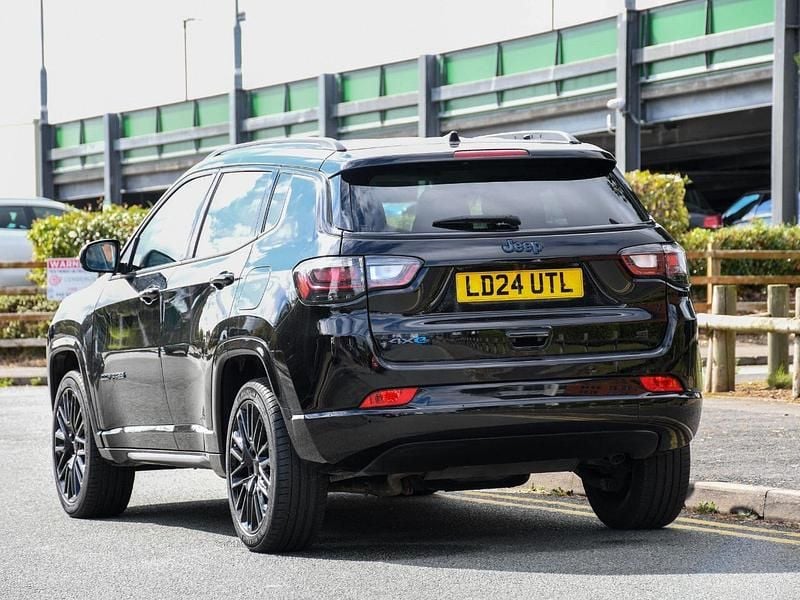 Black Used 2024 Jeep Compass SUV | £21,896 (Good price) - Image 1/4