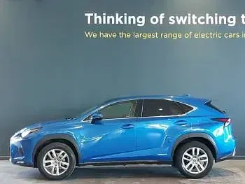 Used Lexus NX300h Luxury Line 197 HP (144 kW) 2018 Blue SUV