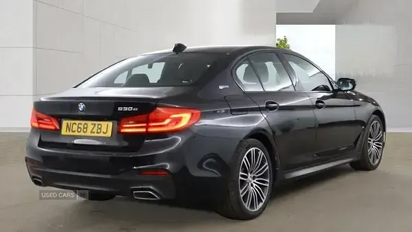 Used BMW 530e M Sport 252 HP (185 kW) 2019 Black Sedan