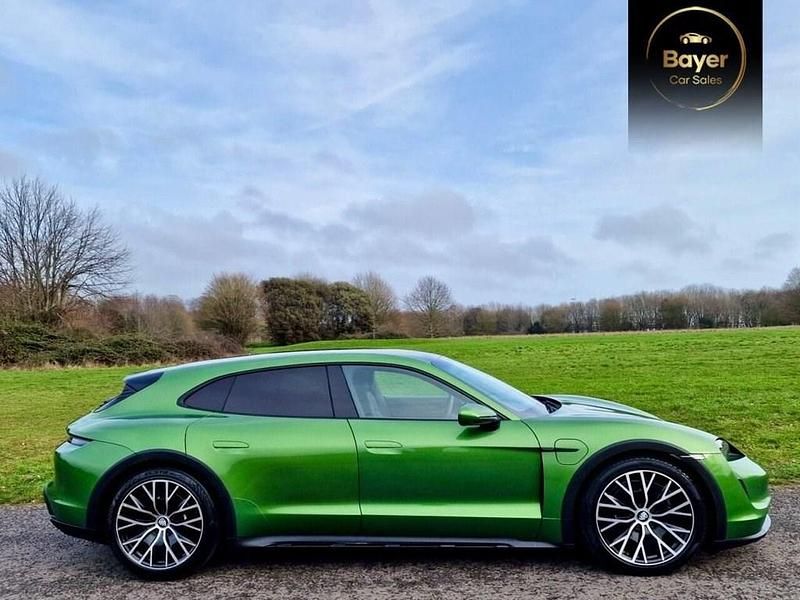 Used Porsche Taycan Cross Turismo 350 kW (476 HP) 2022 Green Estate
