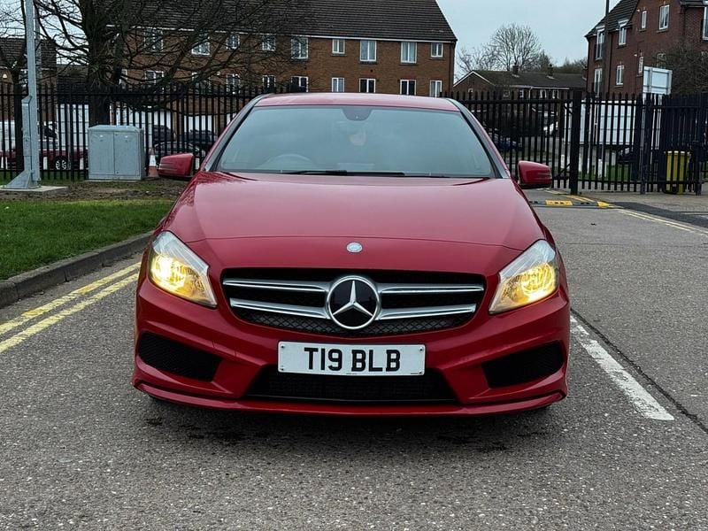 Used Mercedes A220 AMG 2015 Red Hatchback