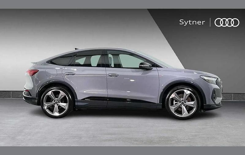 New Audi Q4 e-tron Black Edition 206 kW (281 HP) 2026 Grey SUV