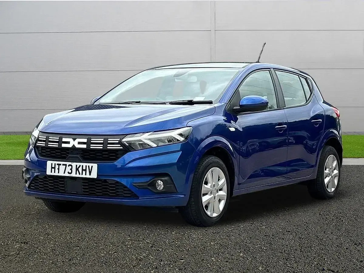 Used Dacia Sandero Expression 100 HP (73 kW) 2023 Blue Hatchback