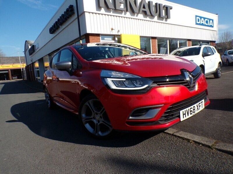 Red Used 2018 Renault Clio IV GT-Line Hatchback | £8,995 (Fair price) - Image 1/4