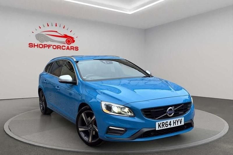 Blue Used 2014 Volvo V60 R-Design Estate | £7,250 (Fair price) - Image 1/1