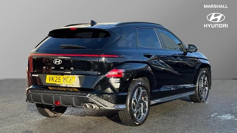 Used Hyundai Kona N Line 138 HP (101 kW) 2025 Abyss black SUV