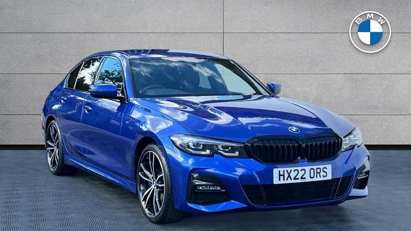 Blue Used 2022 BMW 320 M Sport | £28,490 (A bit pricey) - Image 1/4
